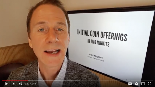 VIDEO Initial Coin Offerings Explained in 3 Minutes