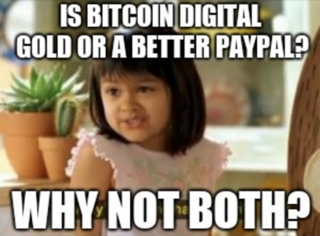 Should Investors View Bitcoin as Digital Gold or a Better PayPal?