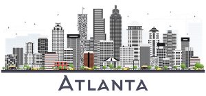 City of Atlanta skyline.