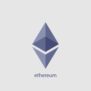 Ethereum logo.