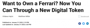 Ferrari article.