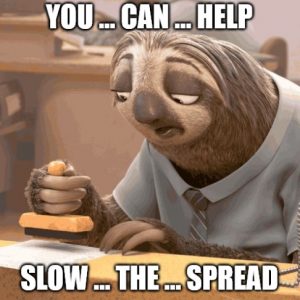 Help slow the spread