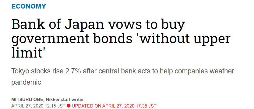 Bank of Japan article