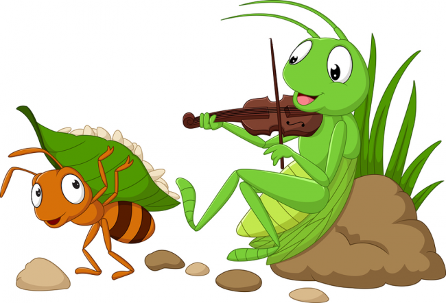 The Ant and the Grasshopper (+ Free Downloadable Ebook)