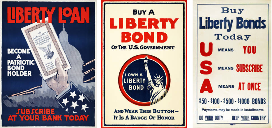 Liberty loan, bond ad.