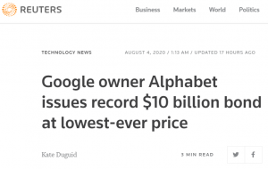 Google owner Alphabet article.