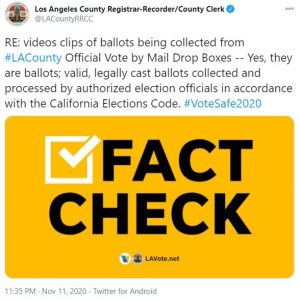 LA county registrar tweet