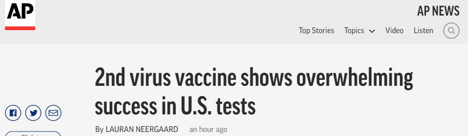 Virus vaccine shows success