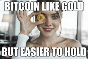 Bitcoin like gold