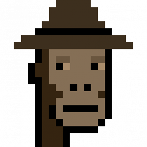Pixelated ape
