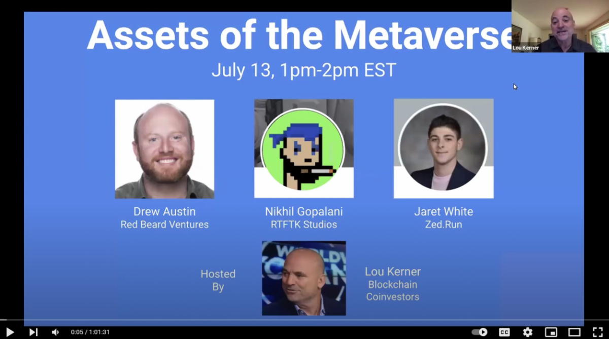 assets of the metaverse