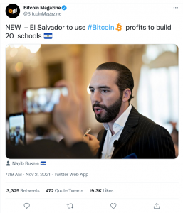 bitcoin magazine tweet
