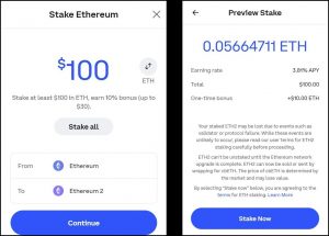 stake ethereum preview