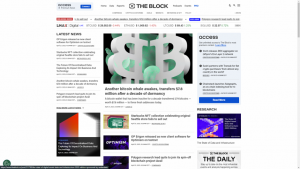 the block page