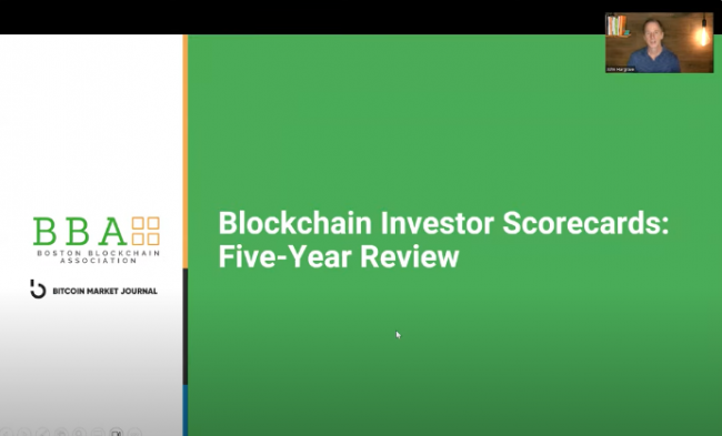 Blockchain Investor Scorecards 5-Year Research Review